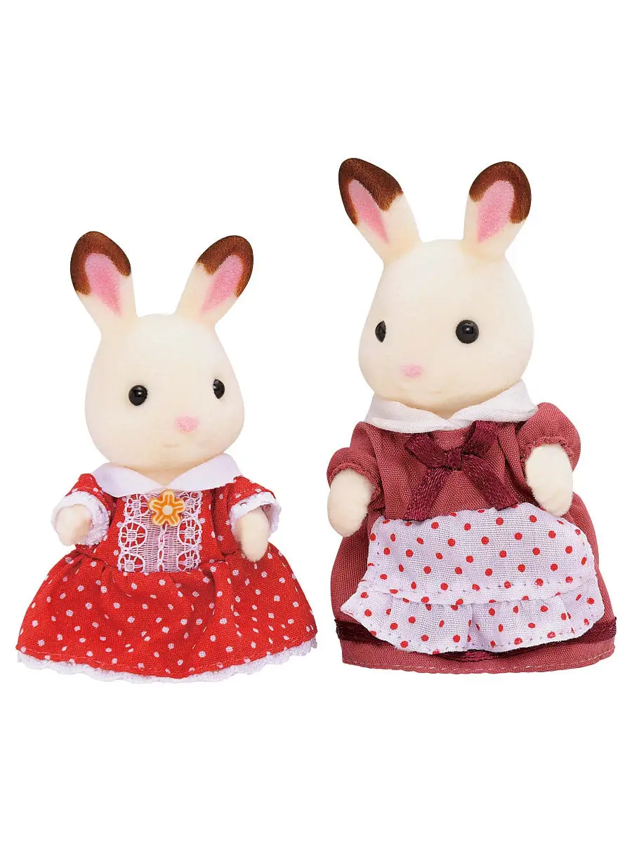 Семья Шоколадных Кроликов Sylvanian Families 110376 купить в  интернет-магазине Wildberries