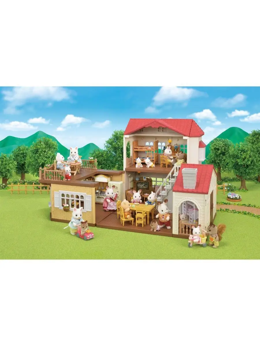 Идеи на тему «Sylvanian families» (86) | уроки кукольной миниатюры, мебель для кукол, поделки