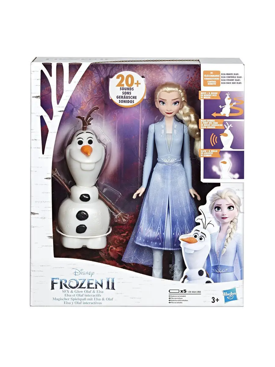 Набор игровой Холодное сердце 2 Эльза и Олаф FROZEN E5508 Disney Frozen  10024388 купить в интернет-магазине Wildberries