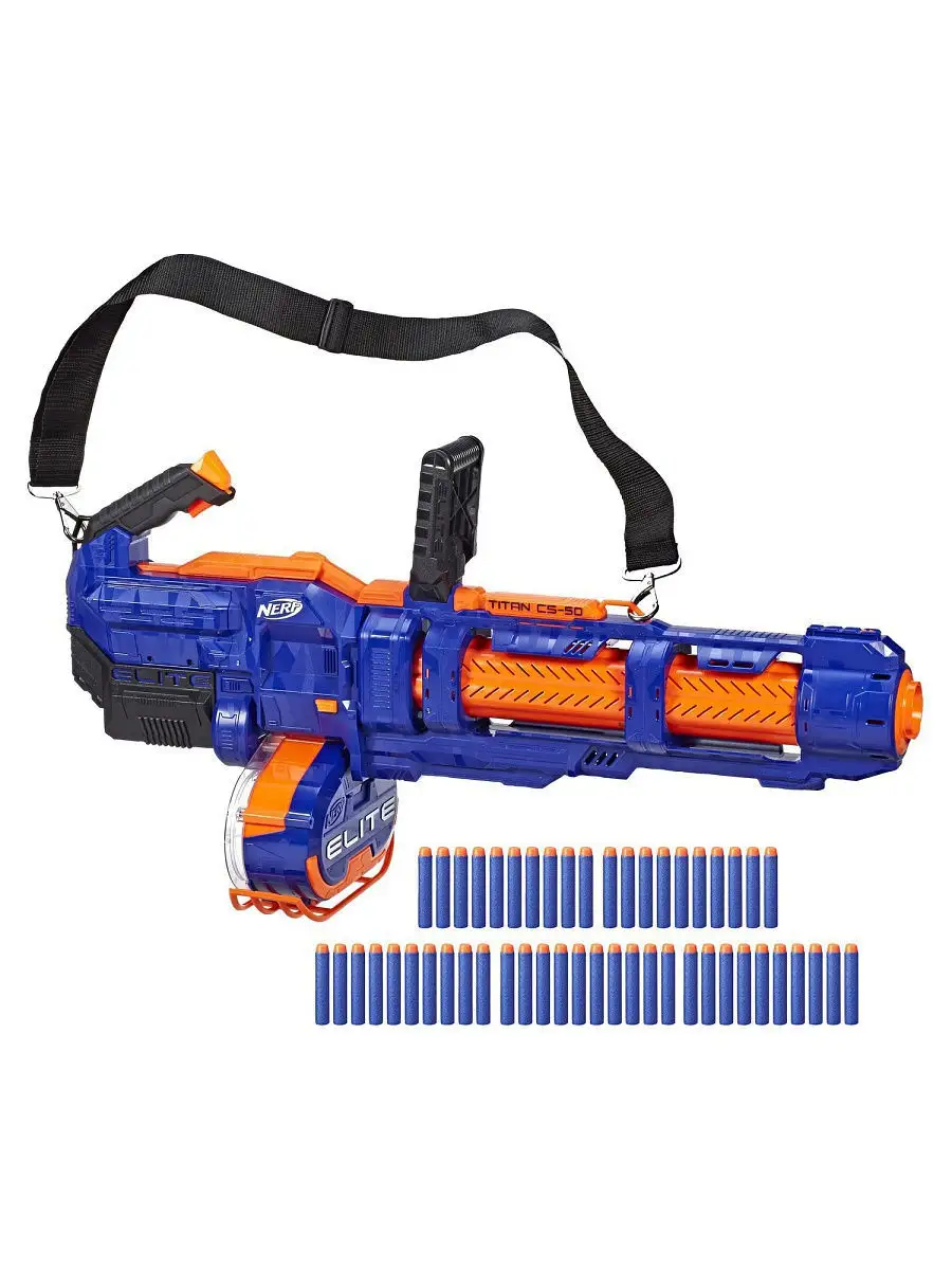 Игрушка бластер Нёрф Элит Титан NERF E2865 NERF 10025275 купить в  интернет-магазине Wildberries