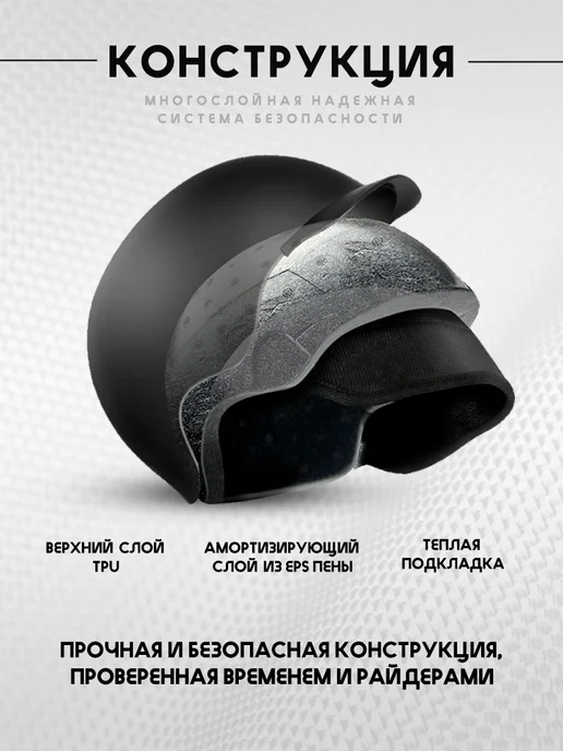 Prime Шлем горнолыжный - сноубордический, черный, фото 4
