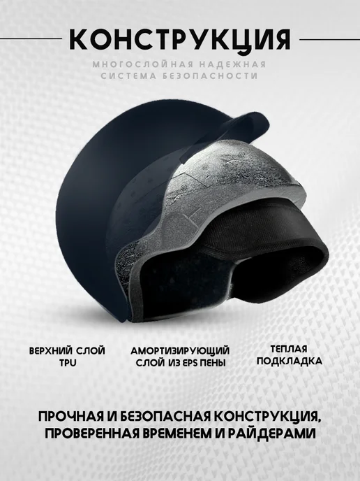 Prime Шлем горнолыжный - сноубордический, синий, фото 4