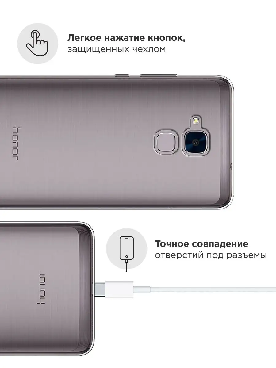 Чехол на Huawei Honor 5c / Хуавей Хонор 5с Huawei 10131225 купить за 209 ₽  в интернет-магазине Wildberries