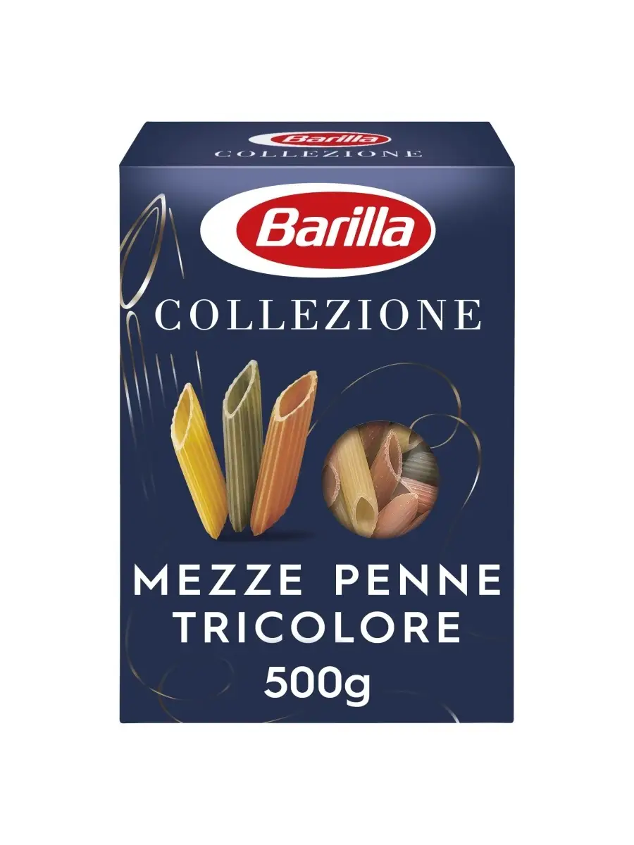 Макароны Barilla Mezze Penne Tricolore из твёрдых сортов,500 Barilla  10140158 купить за 223 ₽ в интернет-магазине Wildberries