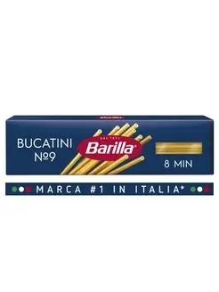 Макароны Barilla Bucatini n.9 из твёрдых сортов, 400 Barilla 10140183 купить за 87 ₽ в интернет-магазине Wildberries