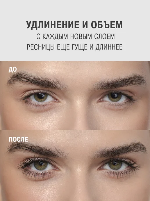 SHENY Professional Тушь для ресниц черная удлиняющая белорусская для глаз, черный, фото 6