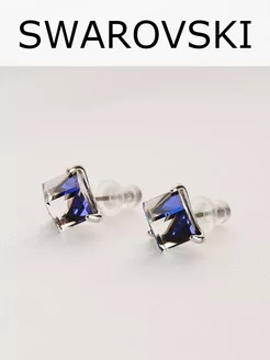 Позолоченные серьги-кубики Миражи с кристаллами Swarovski MONASHOP 10279045 купить за 1 713 ₽ в интернет-магазине Wildberries