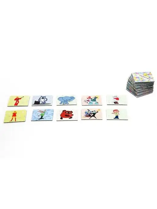 STEP puzzle company Настольная игра для детей и всей семьи Мемо, голубой, фото 7