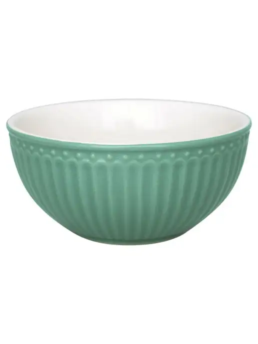 Greengate Пиала "Alice dusty green", фарфор, 450 мл, 450 мл
