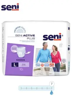 Впитывающие трусы ACTIVE PLUS Large (Сени), 10 шт. уп Seni 10363498 купить за 813 ₽ в интернет-магазине Wildberries