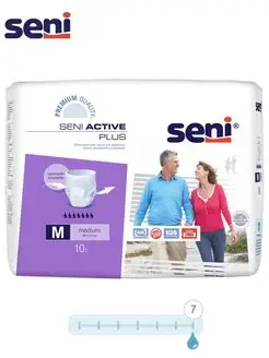 Впитывающие трусы SENI ACTIVE PLUS Medium (Сени), 10 шт./уп. Seni 10363502 купить за 752 ₽ в интернет-магазине Wildberries