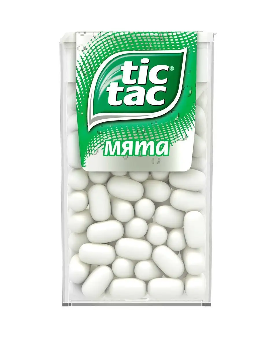 Драже Tic Tac со вкусом мяты, 49г Tic Tac 10383927 купить в  интернет-магазине Wildberries