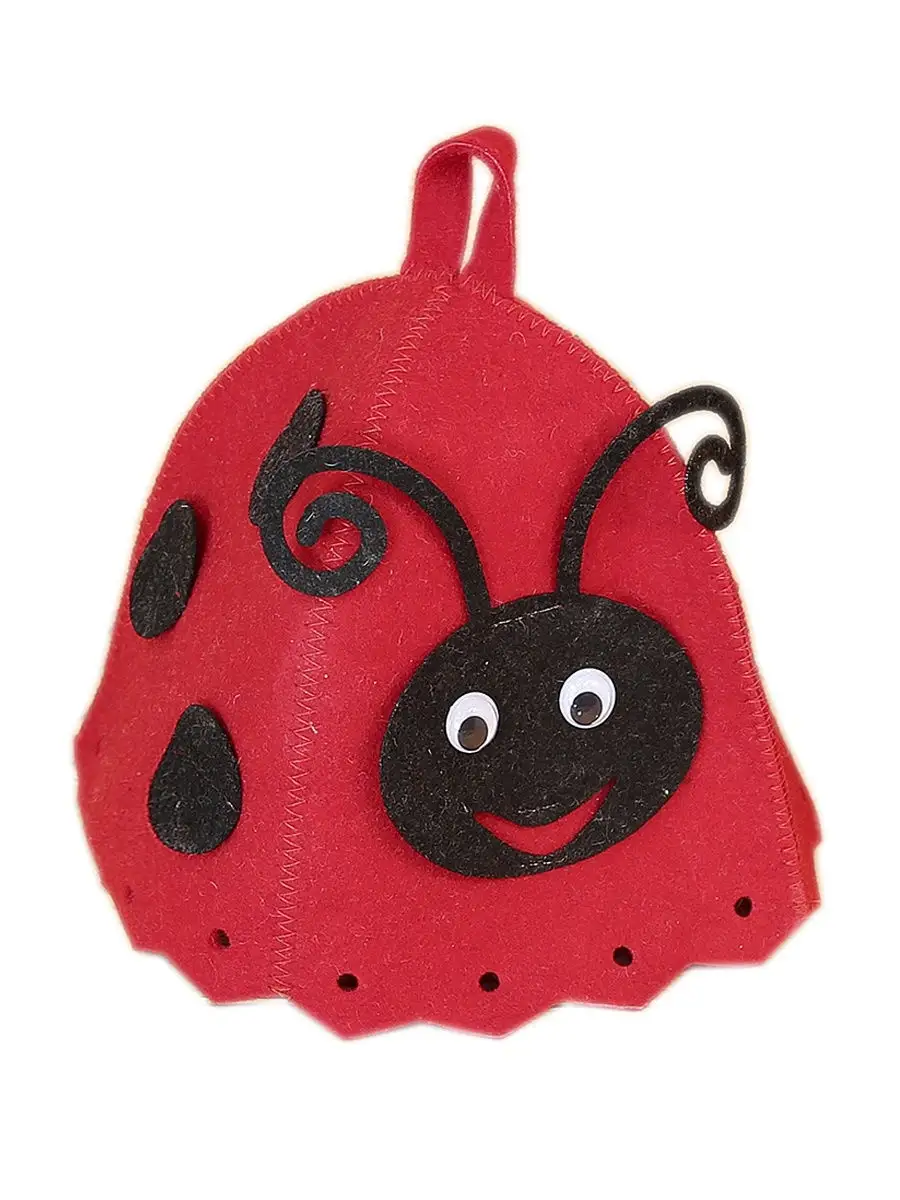 Божья коровка из фетра