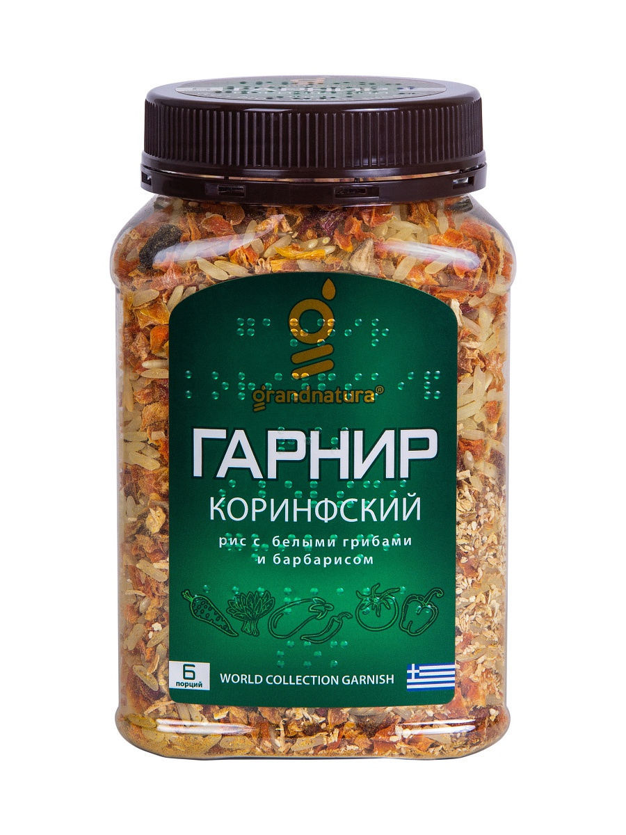 Гарнир коринфский рис GRANDNATURA 10400671 купить в интернет-магазине  Wildberries