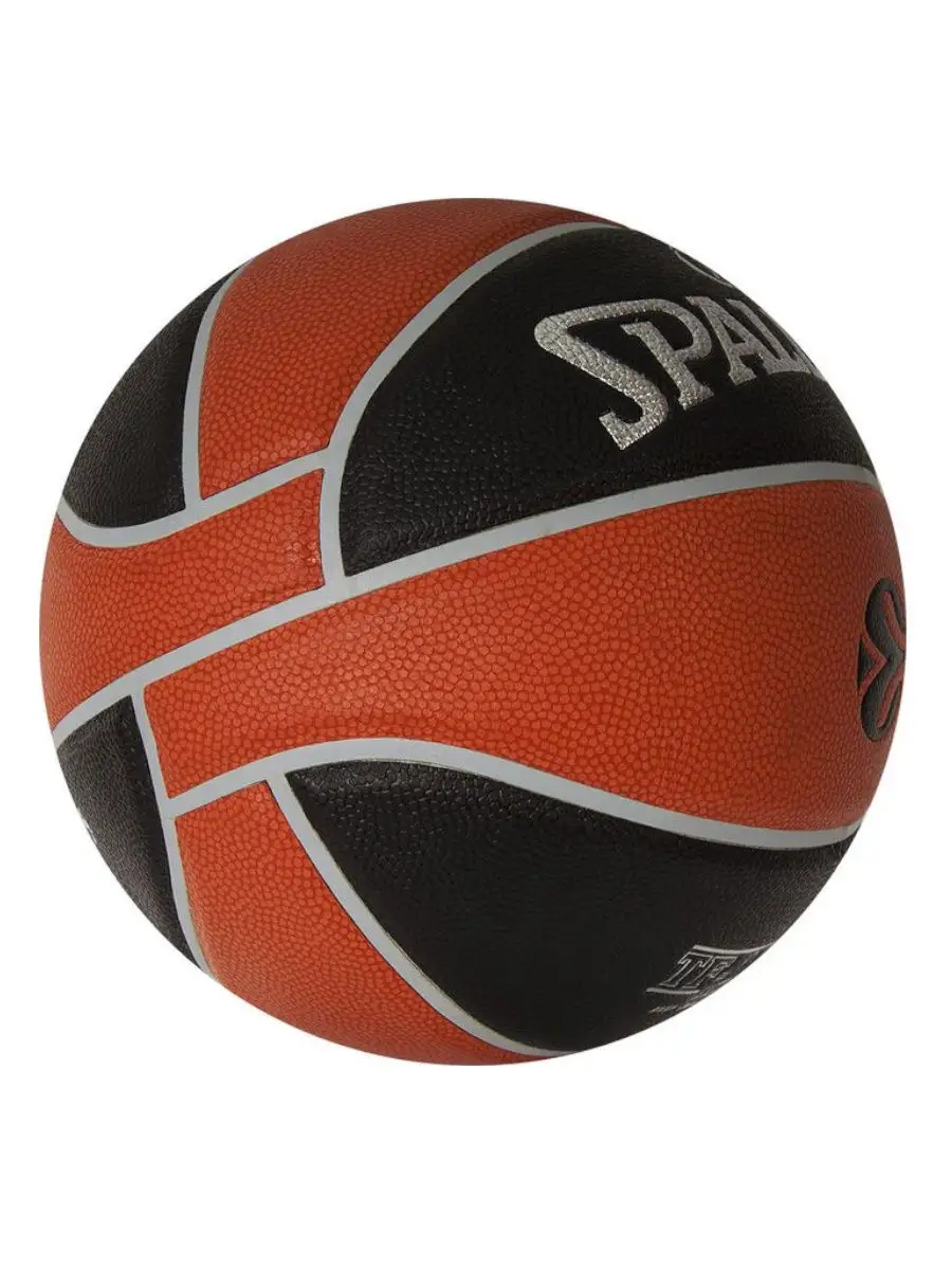 Баскетбольный мяч TF-1000 Euroleague размер 7 для улицы Spalding 10417670  купить в интернет-магазине Wildberries