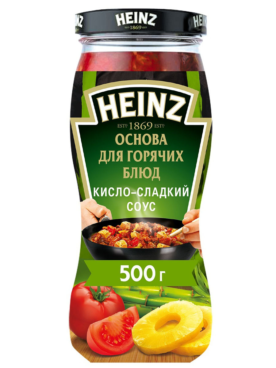 Хайнц Соус Кисло-сладкий ст/б 500г Heinz 10513631 купить в  интернет-магазине Wildberries