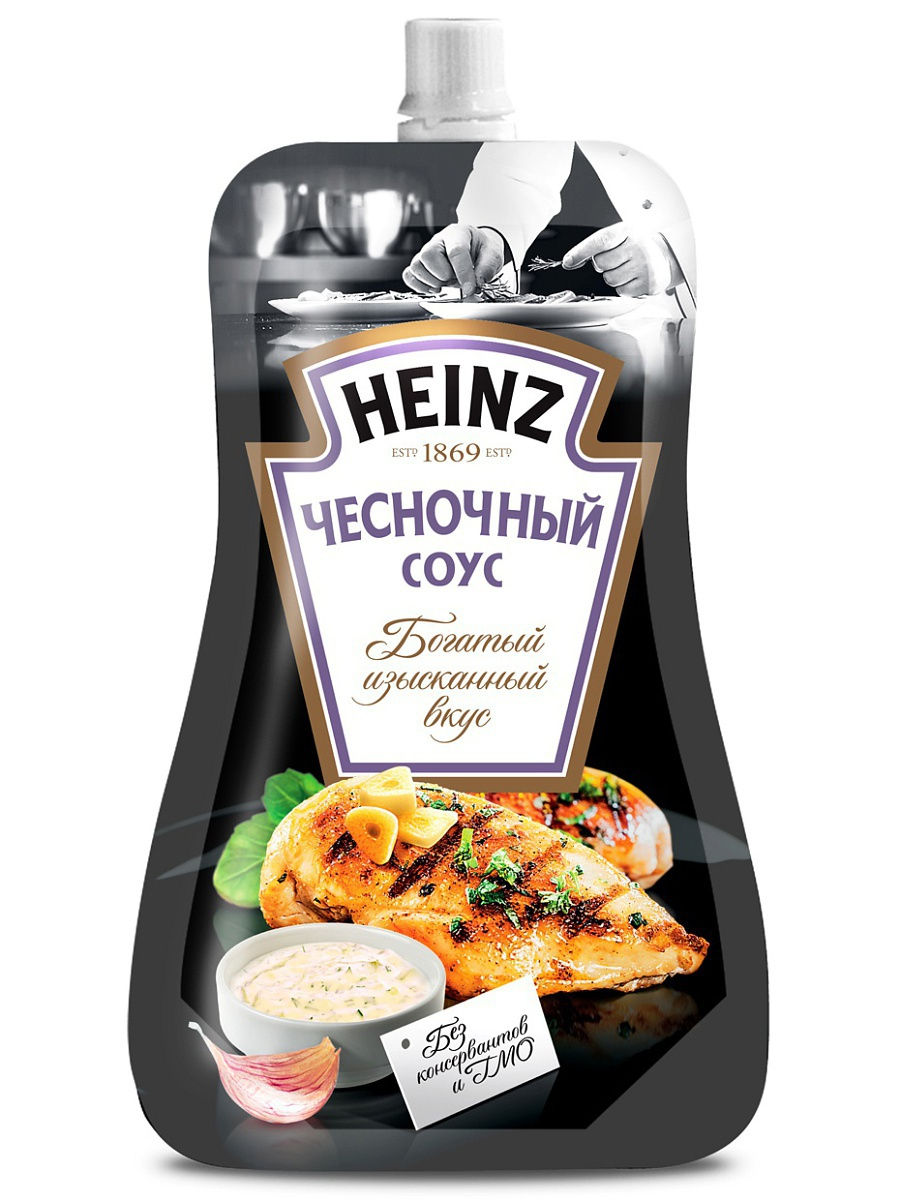 Соус Чесночный, 230г Heinz 10513637 купить в интернет-магазине Wildberries