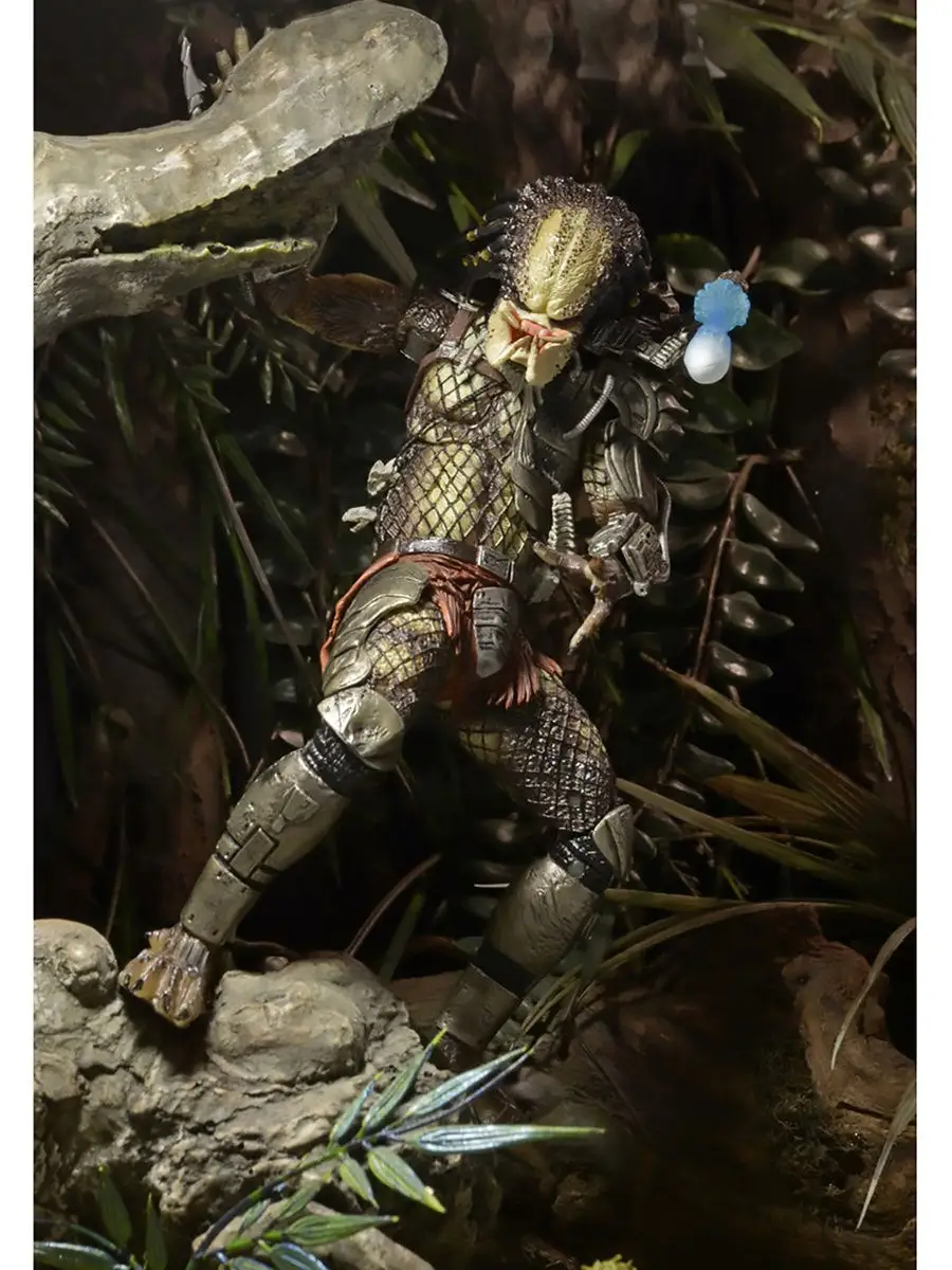 NECA Predator 7 Scale Action Figure Ultimate Jungle Hunter 51548HKROW Neca 10562154 Wildberries