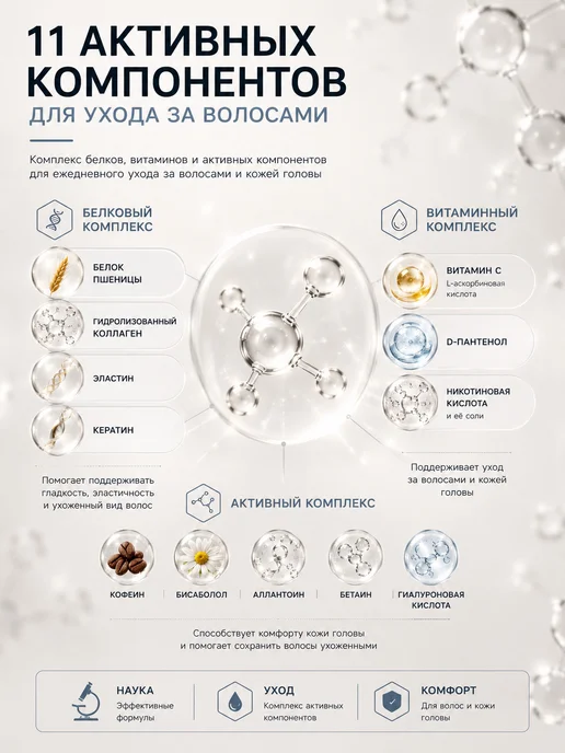 Selenta Шампунь для мужчин Восстанавливающий, вариант, фото 3