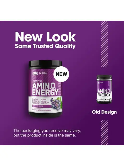 Optimum Nutrition Аминокислоты Амино Энерджи, 270 г - Виноград, 270 г, фото 2