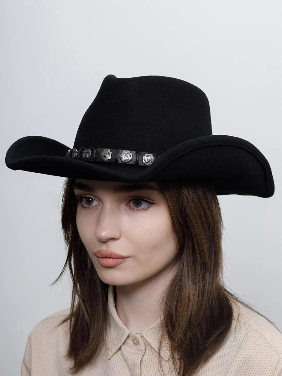 Шляпа ковбойская 3598102 WESTERN (черный) Stetson 10615054 купить за 18 889  ₽ в интернет-магазине Wildberries