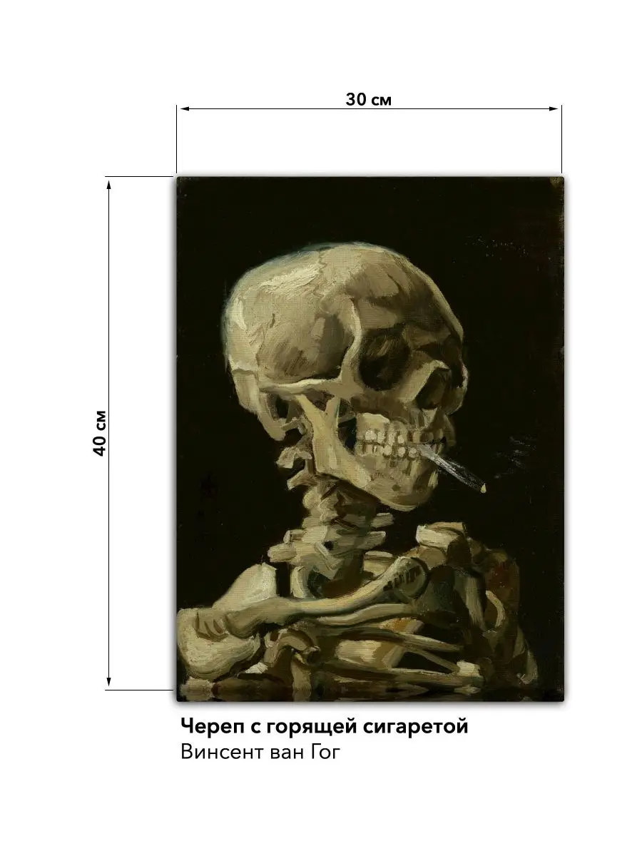 Интерьерная картина на стену. Репродукция на холсте Ван Гог Галерейщикъ  10636839 купить за 1 284 ₽ в интернет-магазине Wildberries