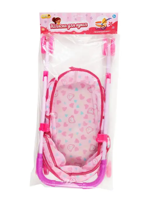 DollyToy Детская коляска люлька для кукол складная, вариант, фото 4