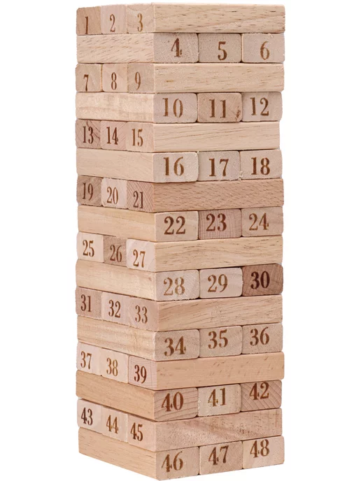 Рыжий кот. Настольная игра Дженга, бежевый, фото 6