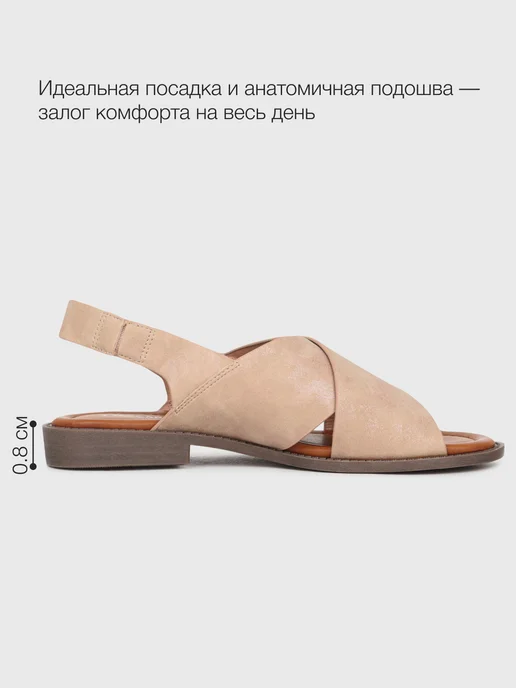 T.TACCARDI Босоножки женские летние на каблуке, желтый, фото 5