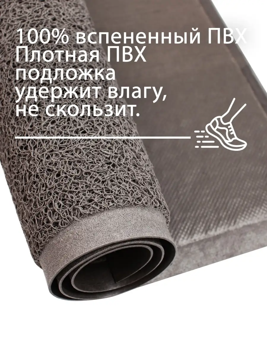 Коврик придверный в прихожую 60 на 90 пористый ComeForte 10644178 купить за  665 ₽ в интернет-магазине Wildberries