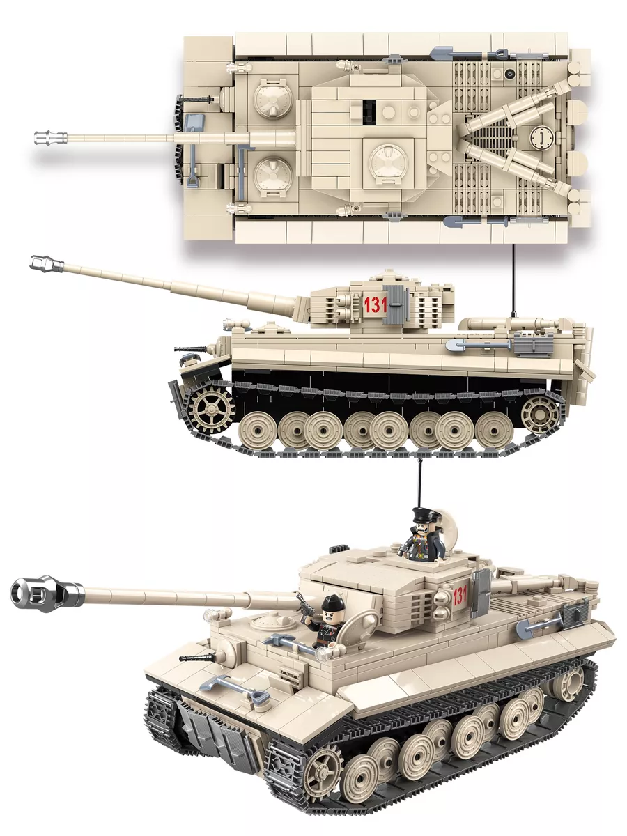 Конструктор Танк Brick Battle Tiger Совместим с Лего LEGO Город Игр  10654104 купить за 2 816 ₽ в интернет-магазине Wildberries