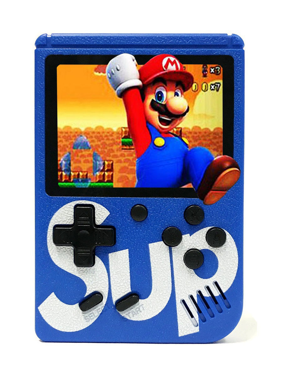 Портативная игровая приставка SUP GAME BOX PLUS 400 в 1, Dendy 8 bit SUP  10656077 купить в интернет-магазине Wildberries