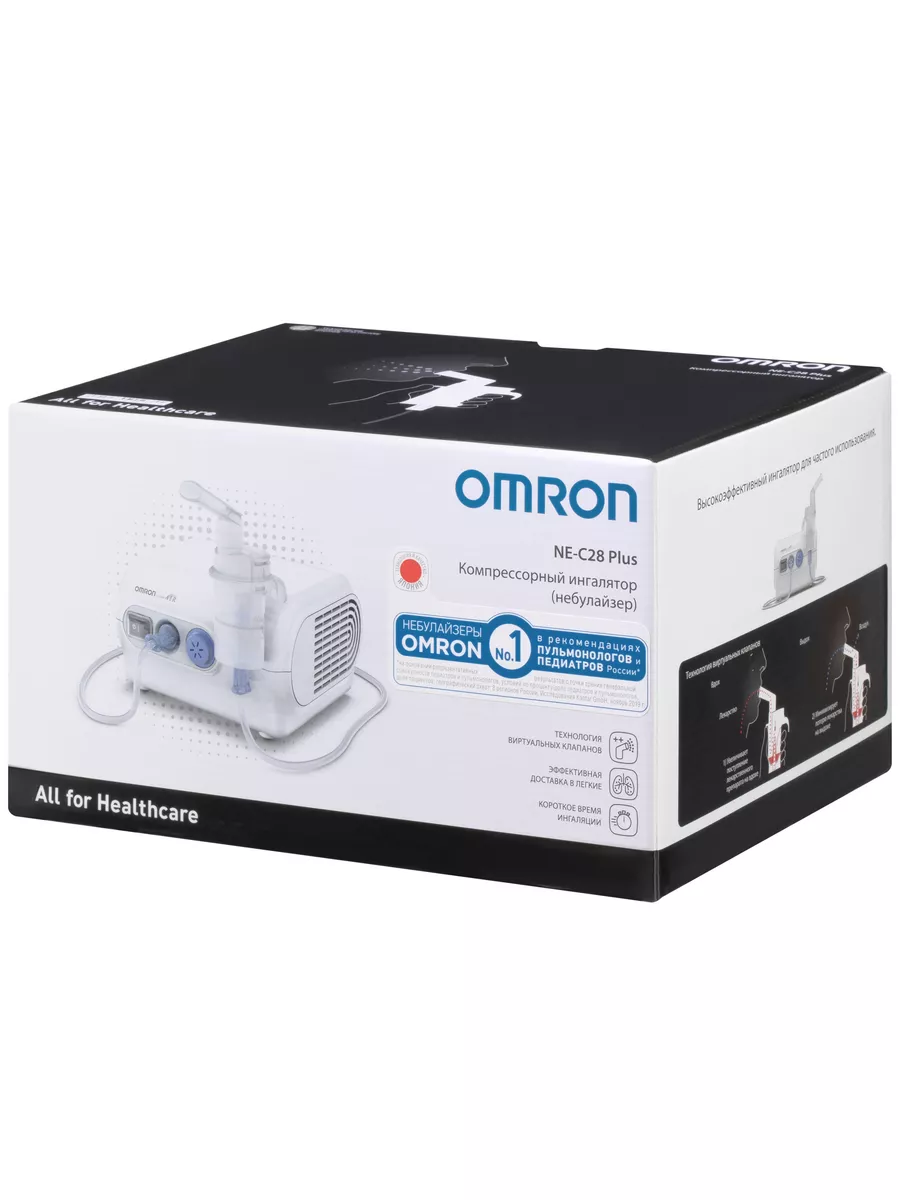 Ингалятор небулайзер компрессорный C28 Plus OMRON 10675441 купить за 7 283  ₽ в интернет-магазине Wildberries