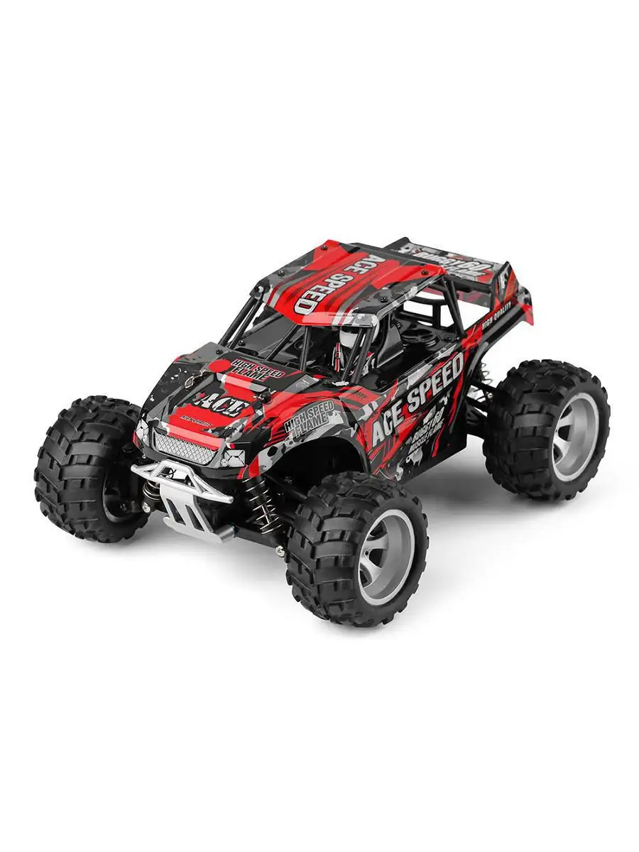 Машина на радиоуправлении WLT-18404 Монстр 1/18 4WD - Ace Speed (электро  25km/h) Wltoys 10683216 купить в интернет-магазине Wildberries