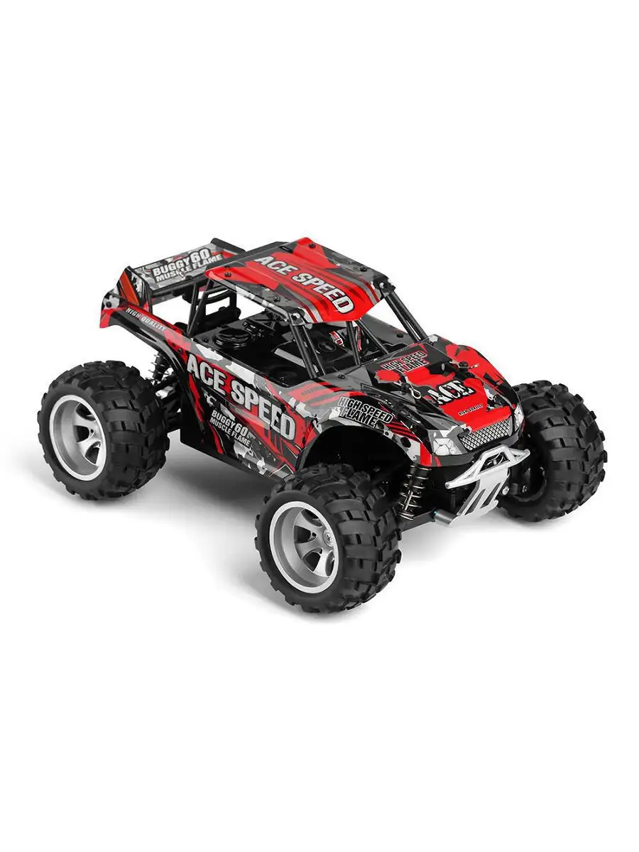 Машина на радиоуправлении WLT-18404 Монстр 1/18 4WD - Ace Speed (электро  25km/h) Wltoys 10683216 купить в интернет-магазине Wildberries