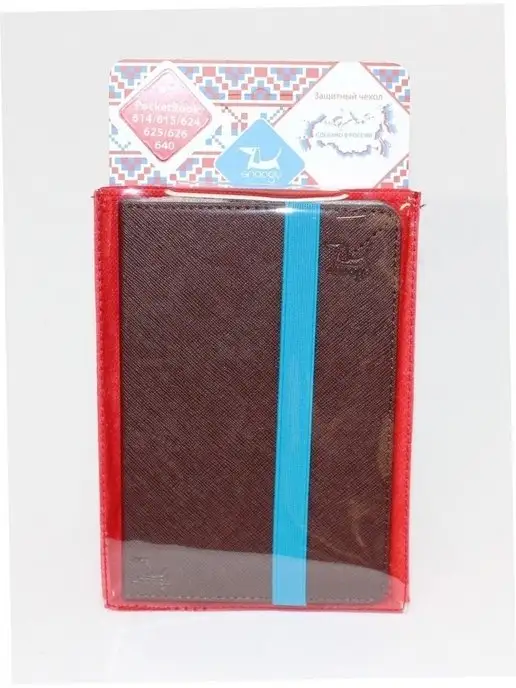 Snoogy Чехол PocketBook 614 615 622 623 624 625 626 640 покетбук, коричневый, фото 5