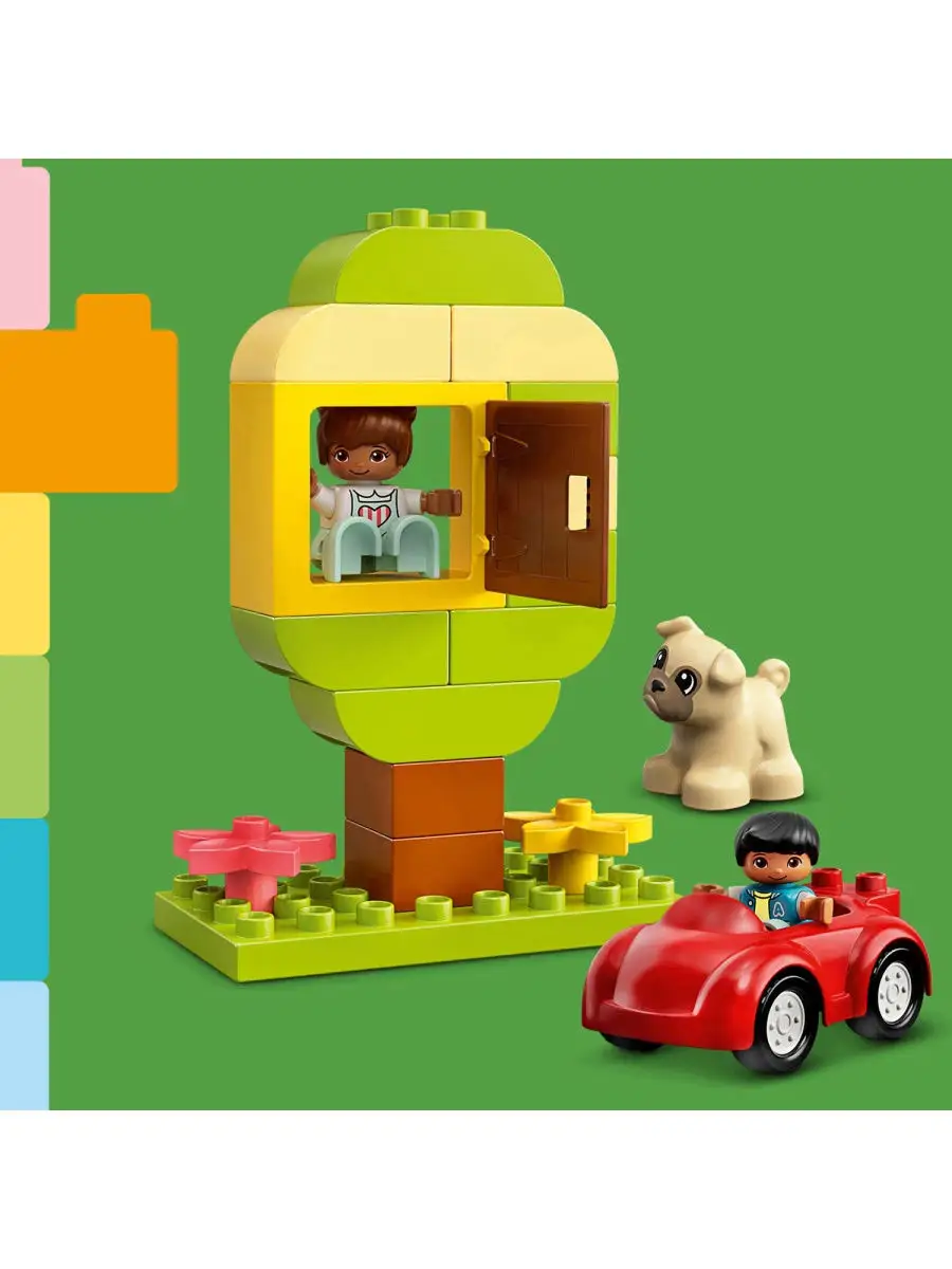 Конструктор LEGO DUPLO Classic 10914 Большая коробка с кубиками / учимся  считать, для малышей LEGO 10701650 купить в интернет-магазине Wildberries