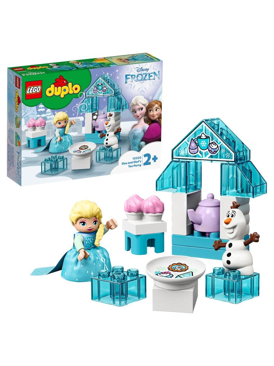 Конструктор LEGO DUPLO Disney Princess 10920 Чаепитие у Эльзы и Олафа /  Куклы / принцессы диснея LEGO 10701654 купить в интернет-магазине  Wildberries