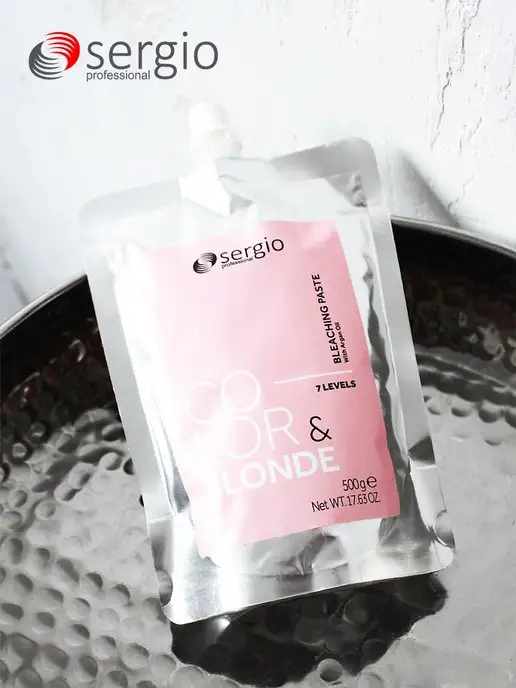SERGIO PROFESSIONAL Обесцвечивающая паста COLOR&BLOND, 500 г, 500 г, фото 5