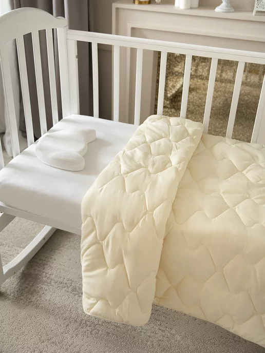 Tessolo Home Одеяло детское для новорожденных верблюжье 105х140, 105x140, фото 7