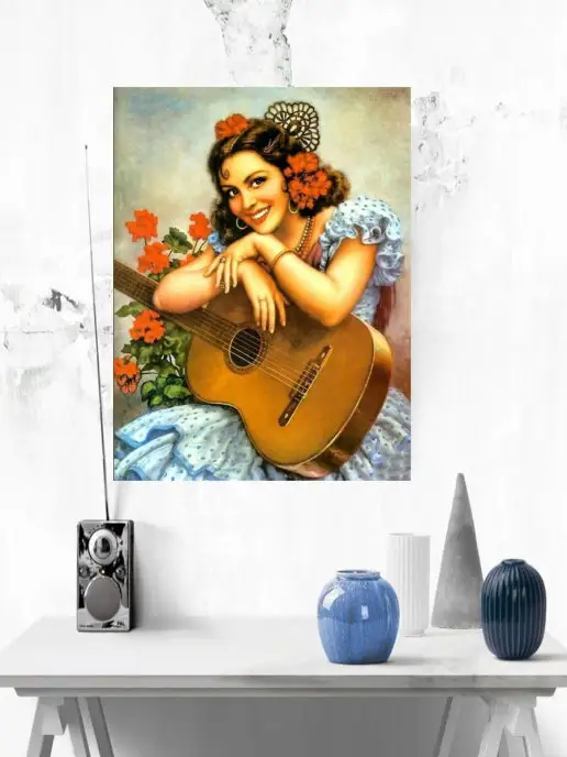 Бисер бусины стразы Схема для вышивания бисером 19*24см, 19x24 см, фото 4