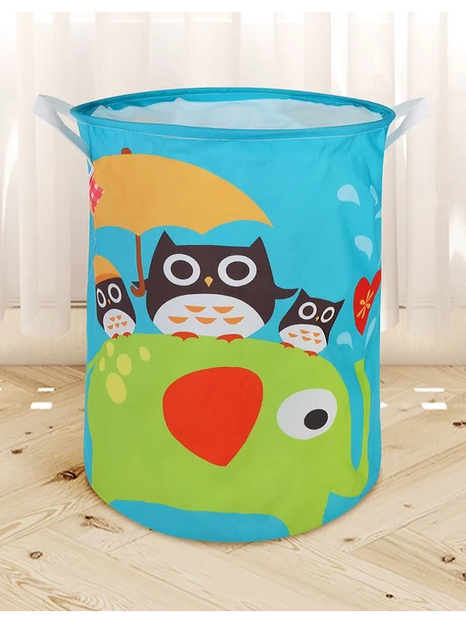 Наша Игрушка Корзина для игрушек с ручками 35х45 см, 35x45 см