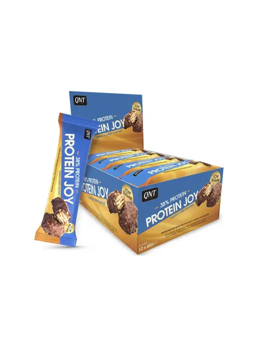QNT Батончик протеиновый Protein Joy Bar 12шт ваниль, 12 шт, фото 2
