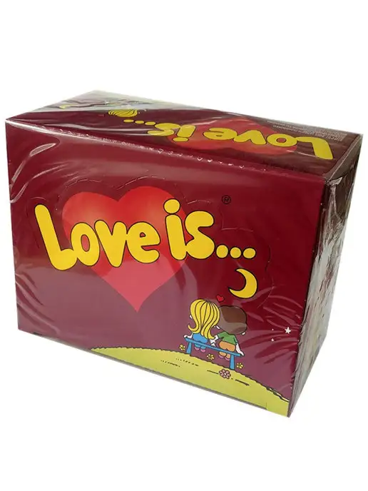 Love Is Жевательные резинки 100шт, 100 шт, 4,2 г