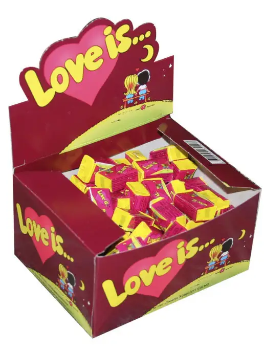 Love Is Жевательные резинки 100шт, 100 шт, 4,2 г, фото 2