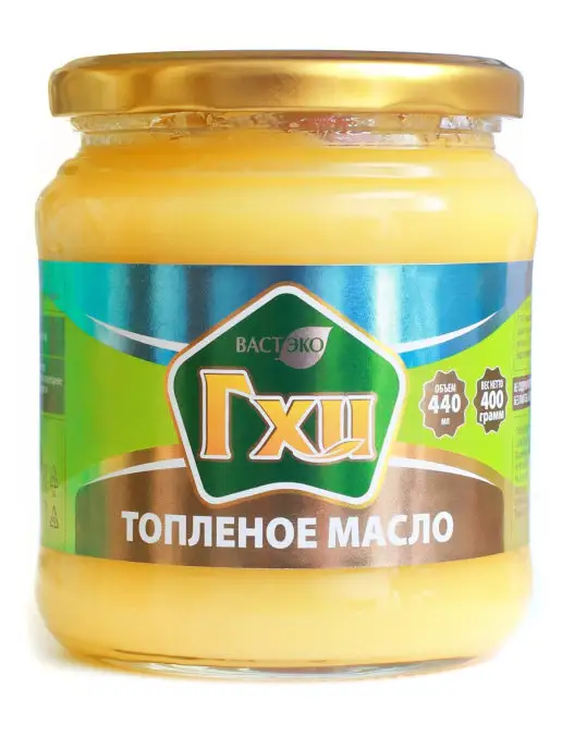 Вастэко Топлёное масло ГХИ, 900 мл, 440 мл