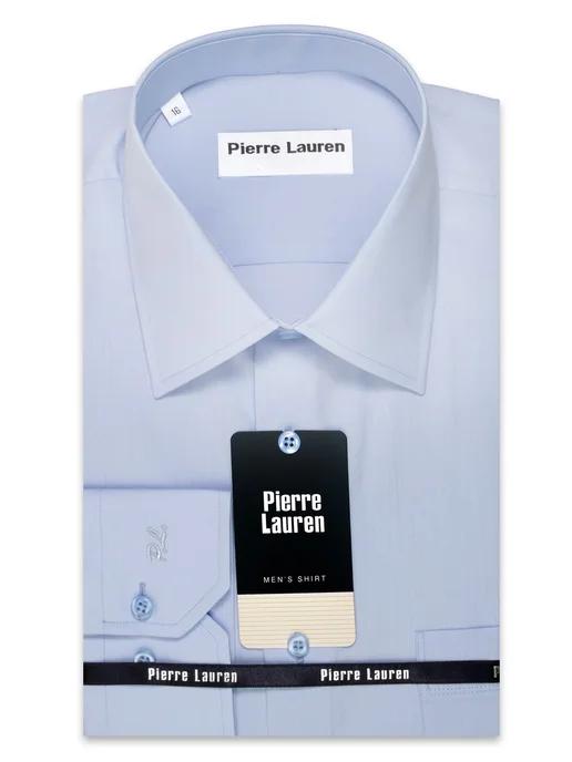 Pierre Lauren Рубашка больших размеров, голубой