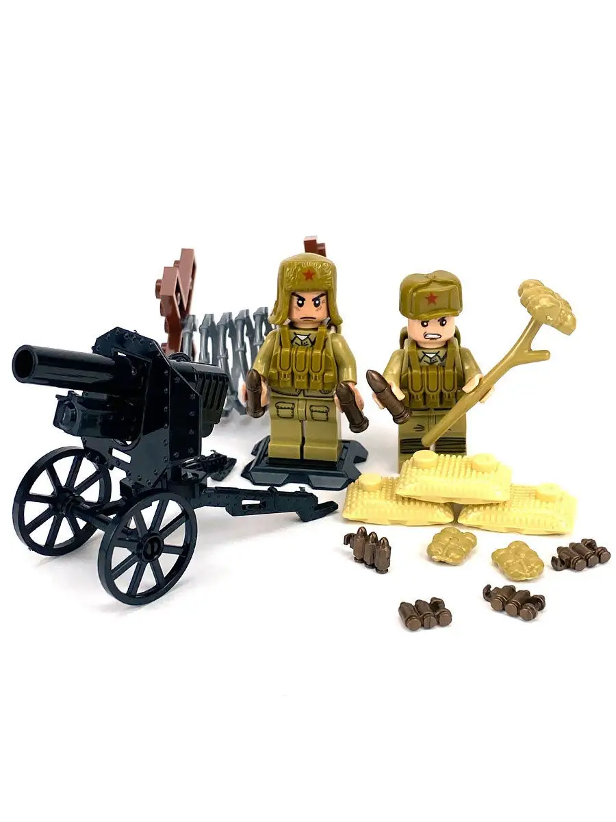 Конструктор, Brick Battle Артиллеристы Совместим с Лего LEGO Город Игр  10792528 купить за 297 ₽ в интернет-магазине Wildberries