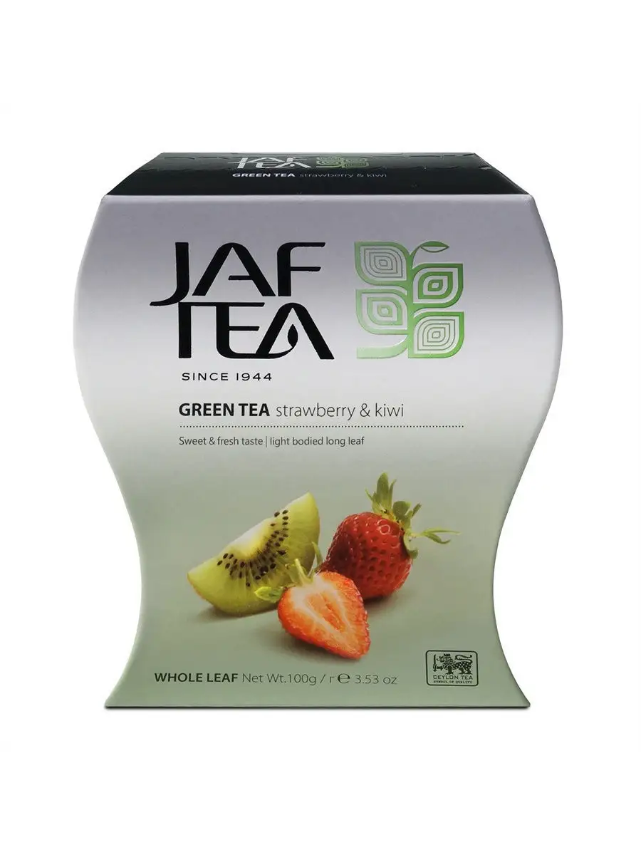 JAF TEA Strawberry&Kiwi чай зеленый, клубника и киви Jaf Tea 10803289  купить за 285 ₽ в интернет-магазине Wildberries