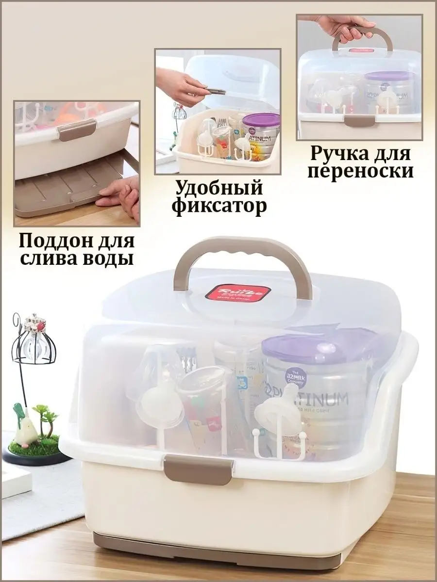 Сушилка для посуды посудосушка STYLE HOME 10814169 купить в  интернет-магазине Wildberries